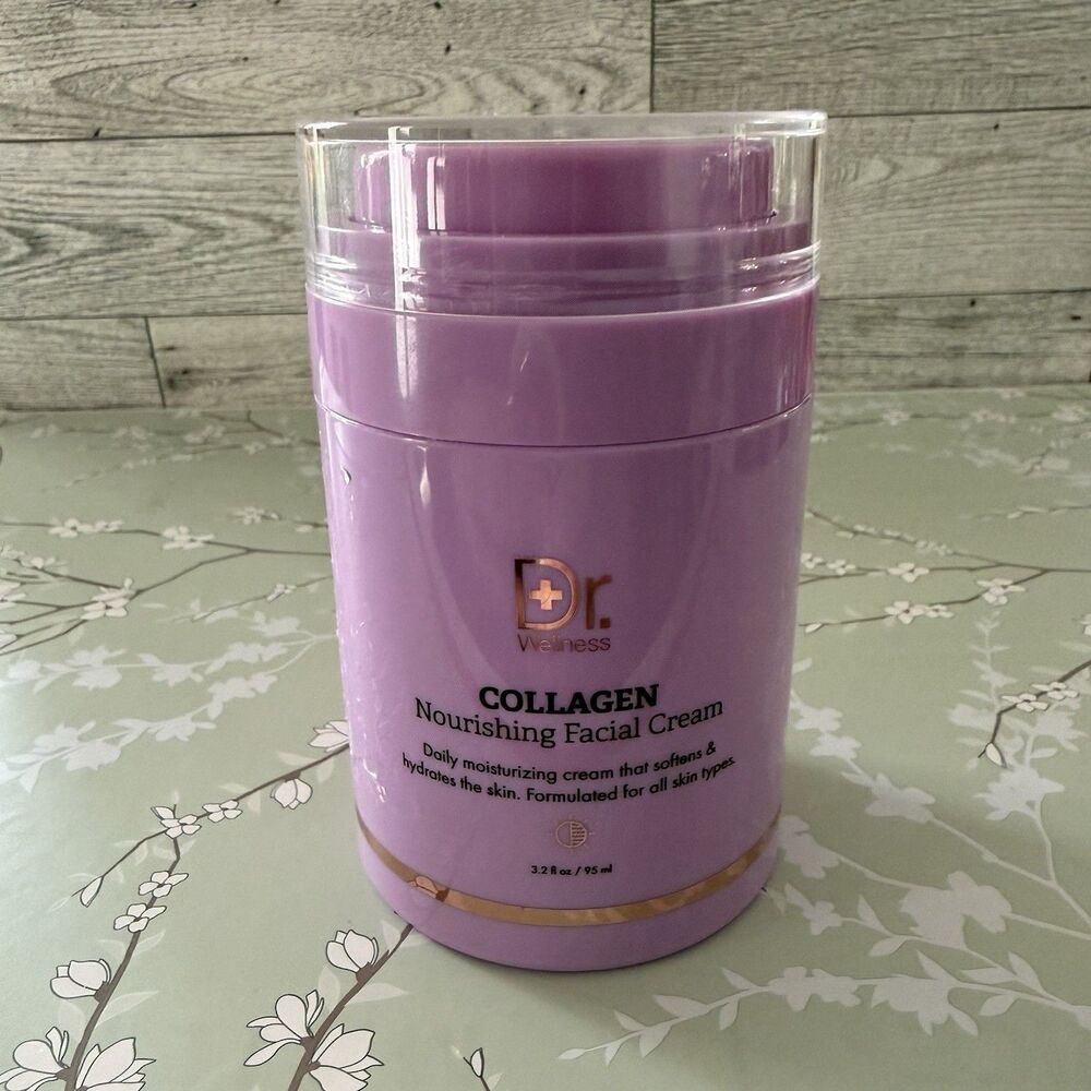 Dr.Wellness Collagen Nourishing Facial Cream Ultra Hydrating 3.2 fl oz New